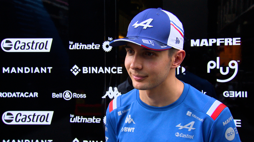 Esteban Ocon happy with 'strong' Friday for Alpine at Monza