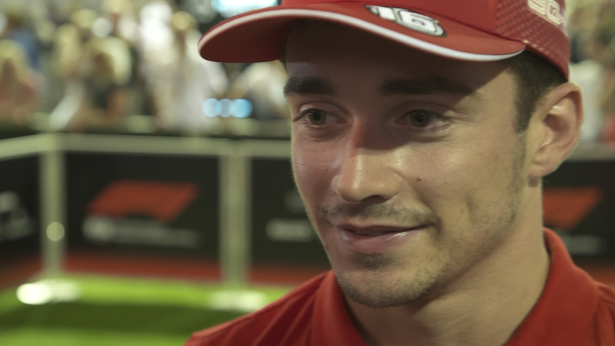 Charles Leclerc: 'It was a crazy lap' but I gave it everything