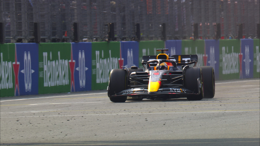 2022 Mexico City Grand Prix: Verstappen crosses the line to seal victory – and take new F1 wins record