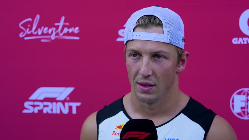 Lawson: Racing Bulls 'car is really good'
