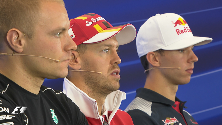 Drivers face the press in Mexico