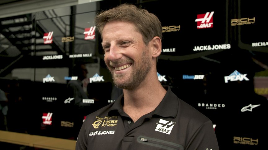 Romain Grosjean: "I'm confident I'll be here next year"