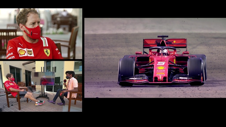 MUST SEE: Sebastian Vettel watches his best Ferrari moments