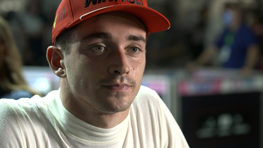 Charles Leclerc: P7 is a 'shame' after restarts and hard tyres that were a 'disaster' 