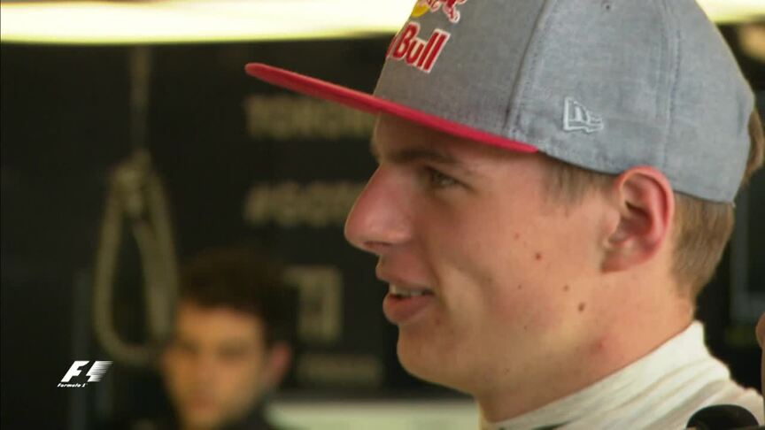First day ticked off for Verstappen