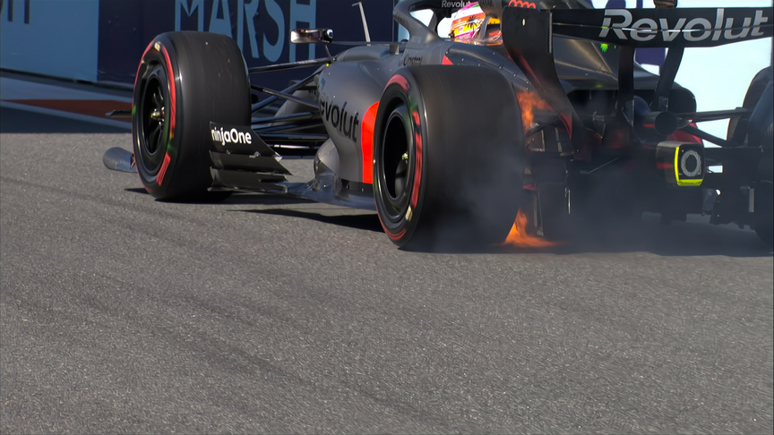 2026 Miami GP Qualifying: Brake fire forces Bortoleto to stop on track