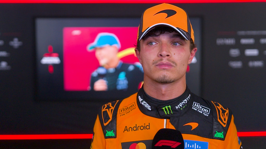 'I lost out on lap 1' - Norris laments losing early track position in Austrian GP