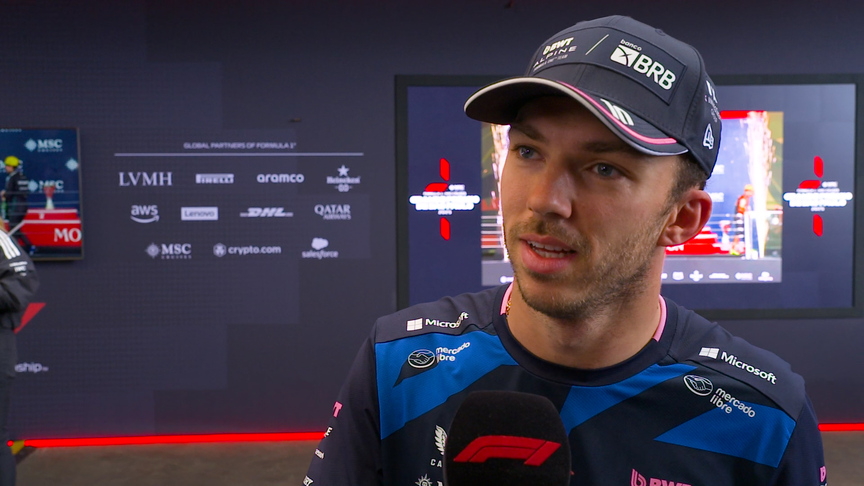 ‘It’s been a long three months’ – Gasly thrilled after breaking Grand Prix points duck