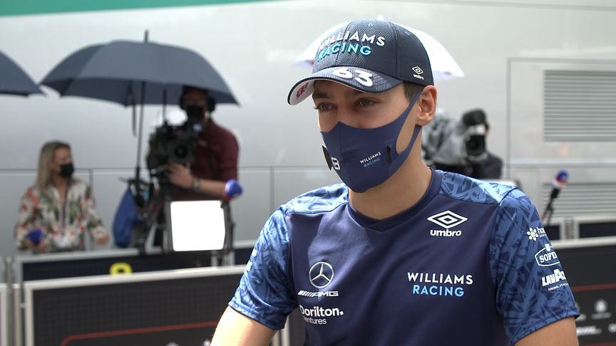 George Russell: Mr Saturday hopes to 'give energy' to England football team at Austrian GP