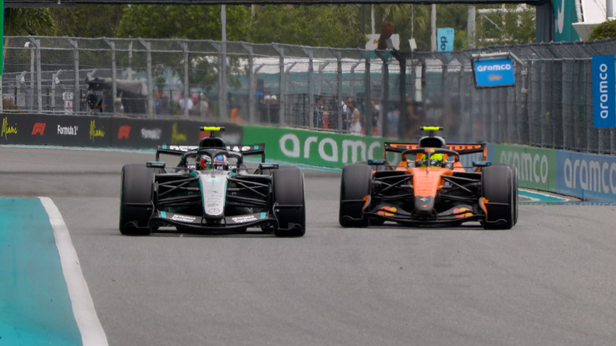 2026 Miami Grand Prix: Antonelli storms into the lead with passes on Norris and Verstappen