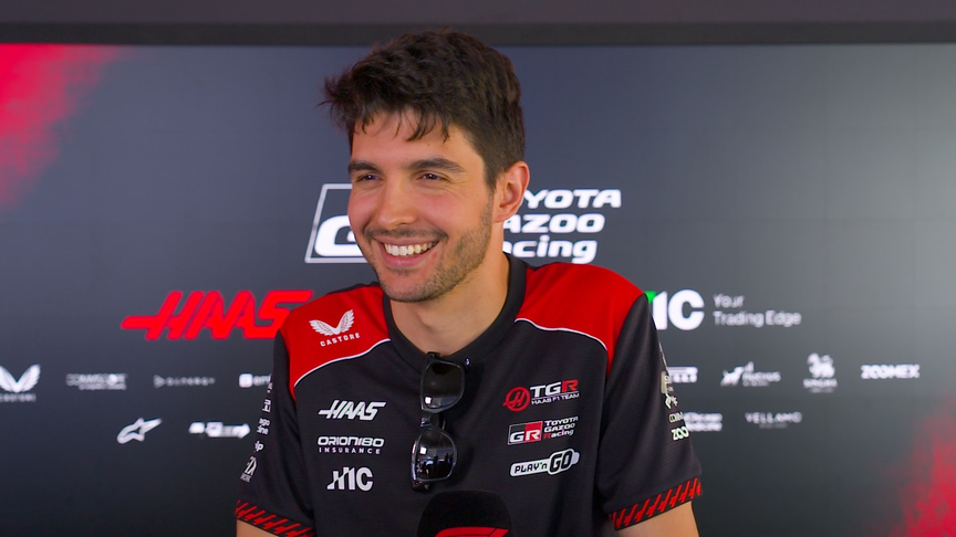 Ocon 'looking forward' to testing 'new parts' on the Haas in Austria