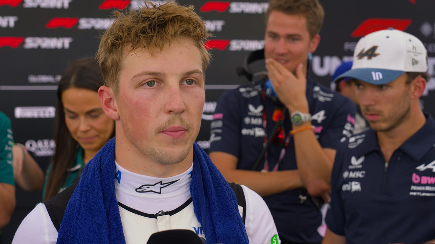 ‘Turn 1 was chaos’ – Lawson frustrated after just missing out on points in the Sprint
