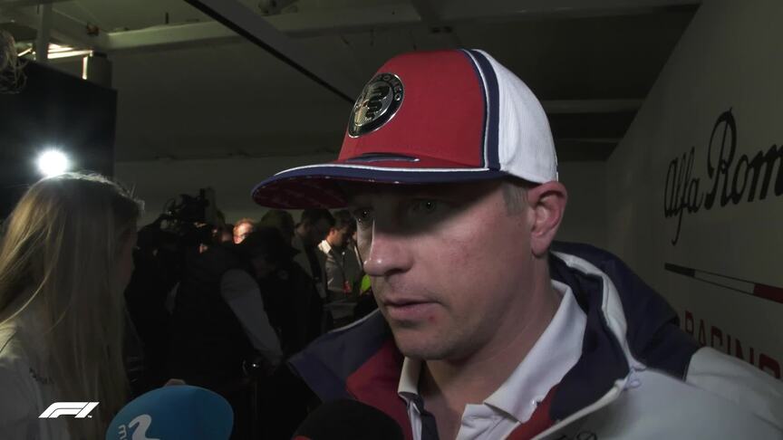 Kimi Raikkonen - Still learning about the car