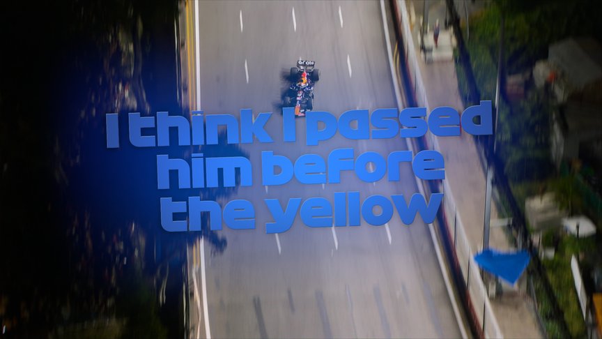2026 Singapore GP Sprint Qualifying: Verstappen passes Hamilton under yellow flags in SQ1
