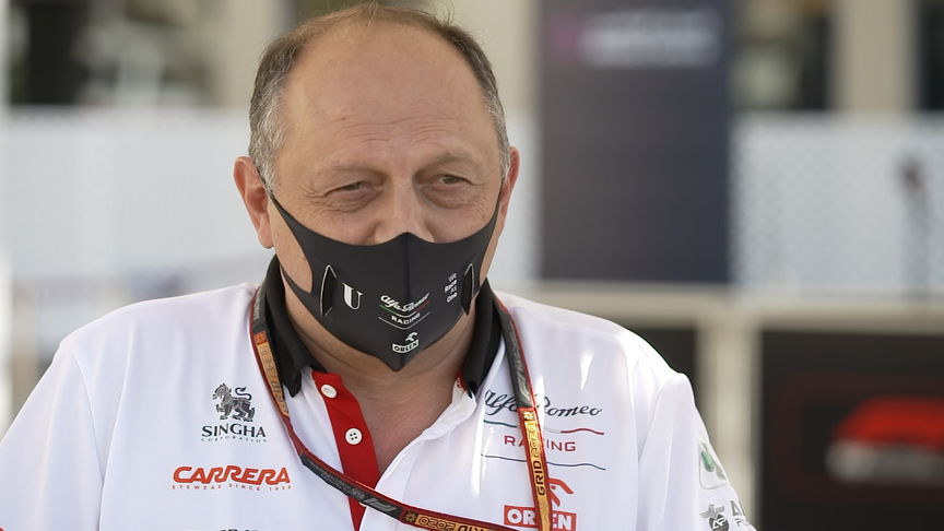 Frederic Vasseur reflects on 'tough' 2021 season for Alfa Romeo