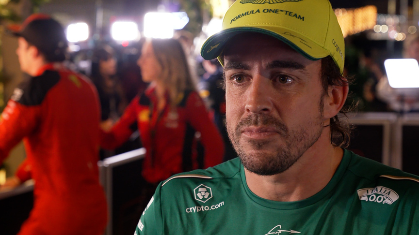 Front-row starting Alonso tips Verstappen for podium despite the Dutchman’s lowly grid slot in Jeddah