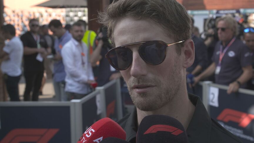 Romain Grosjean: 'Not a good day' after pit stop problems