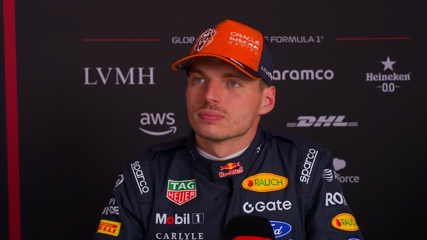 P2 Verstappen thanks Hadjar for Q3 tow - 'Normally we'd have been around P6'