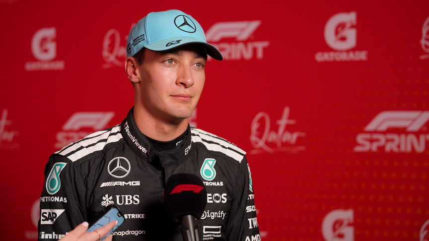 ‘I was P14 in practice!’ – Russell pleasantly surprised to snatch P2 in Sprint Qualifying