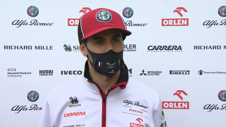 'Worst feeling in a Formula 1 car' for Antonio Giovinazzi