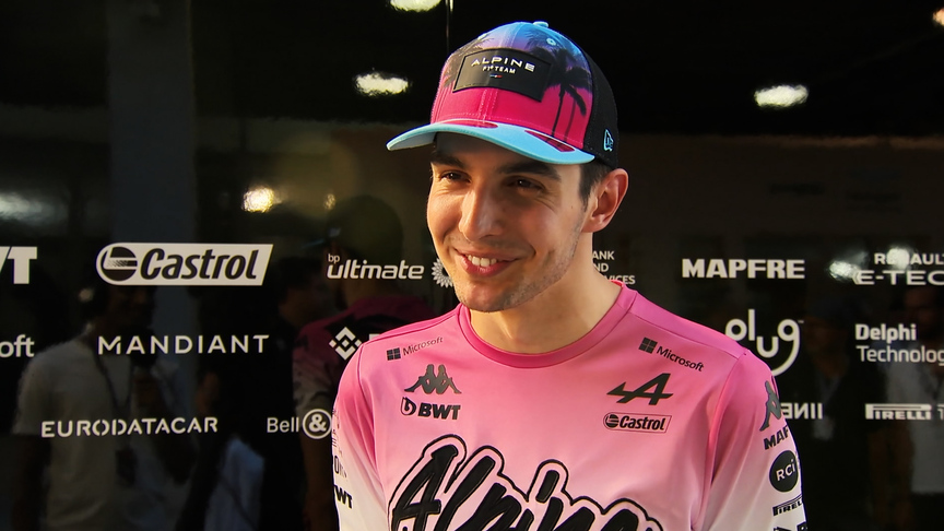 Esteban Ocon: First run on Miami track 'didn't disappoint'