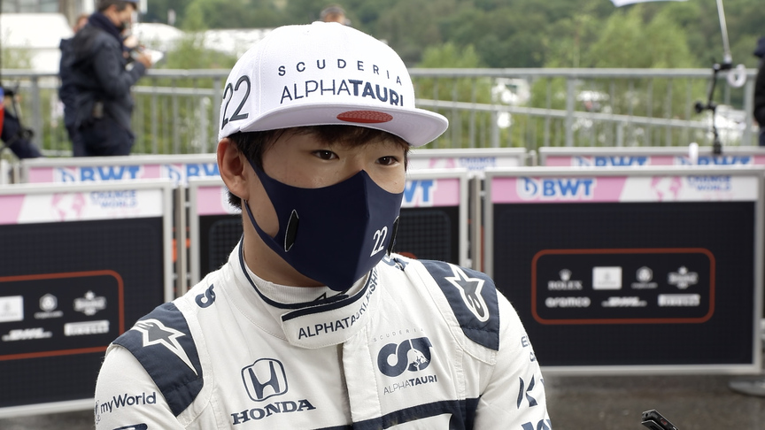 Yuki Tsunoda: With the car's pace, 'I should be in Q2' in Spa