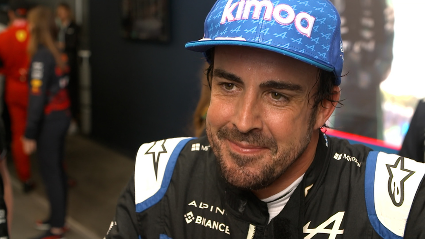 Fernando Alonso: 'Far from ideal' to tangle with team mate Ocon in Sprint