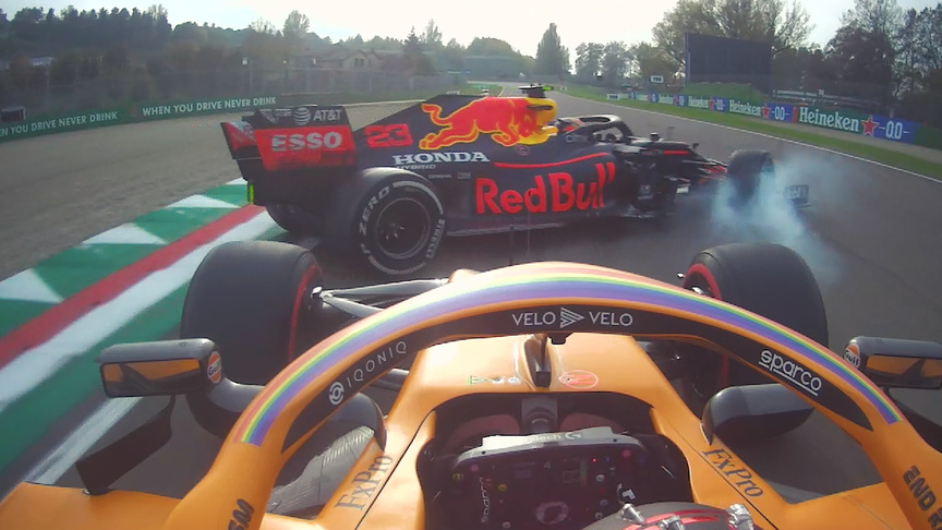 Top 10 Onboard Moments - Emilia Romagna GP 2020 