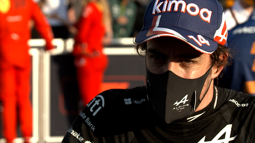 P6 Alonso surprised at lack of pace early on but happy with 'solid' weekend in Baku