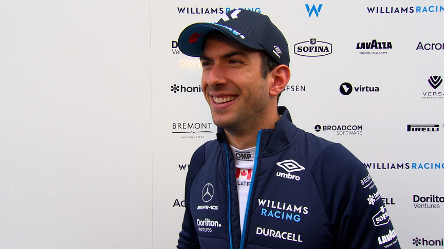 'Work to do' for Williams and Latifi after 'very extreme' weather on Friday