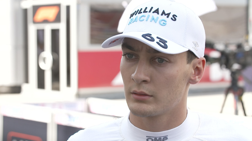 George Russell disappointed to miss Q2 at Hungaroring