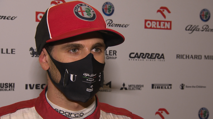 Antonio Giovinazzi says Alfa Romeo 'missing grip everywhere' at Yas Marina Circuit