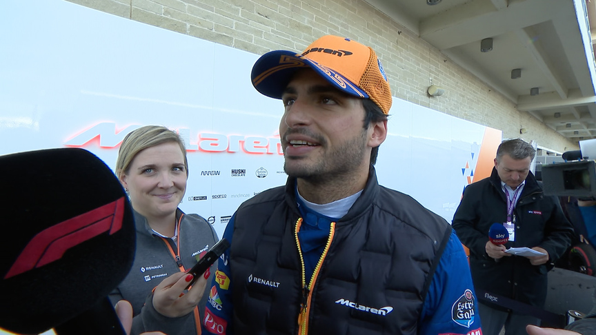 Carlos Sainz: 'Weird' tyres to blame for spin in FP1