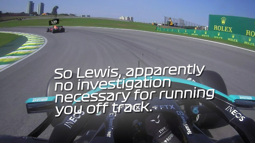  2021 São Paulo Grand Prix: Hamilton unsurprised by stewards' decision 