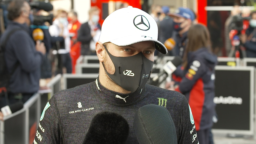 Valtteri Bottas says taking Emilia Romagna GP pole position was 'good fun'