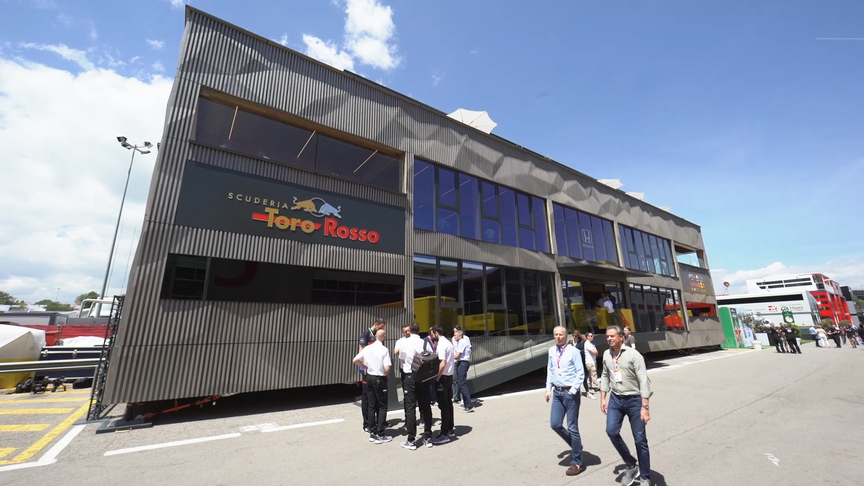 Inside Red Bull and Toro Rosso's new F1 Energy Station