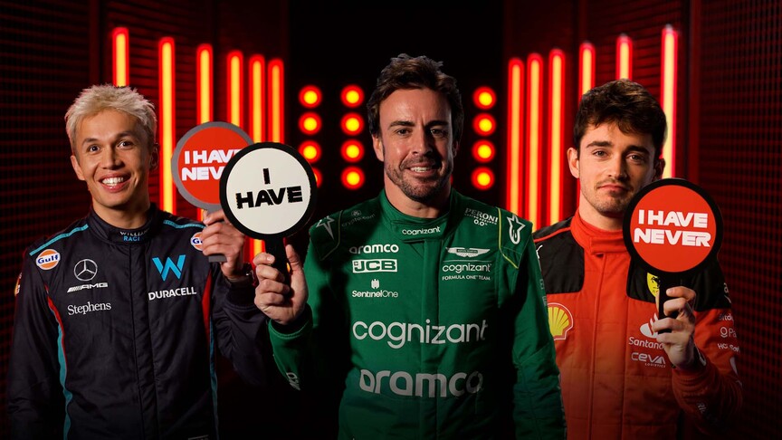 Part 2: 2023 F1 drivers play Never Have I Ever