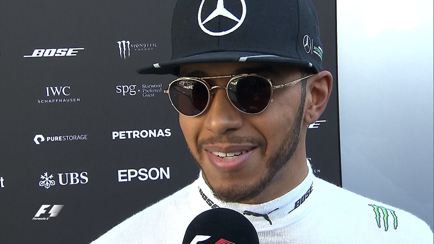 Hamilton still in 'first date' territory with new Mercedes