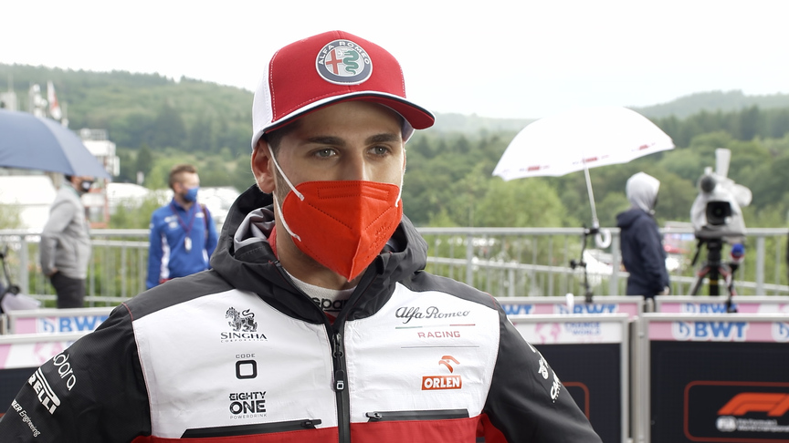 Antonio Giovinazzi 'not fast enough' in Belgian GP qualifying