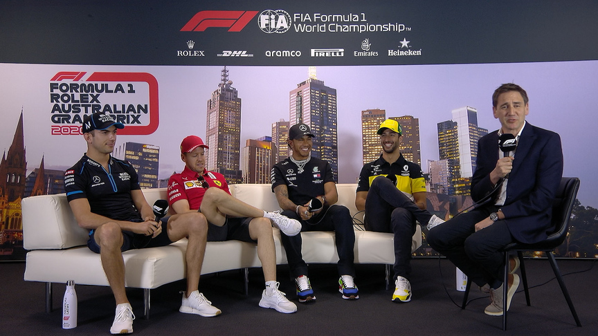 2020 Australian GP: FIA pre-race press conference highlights