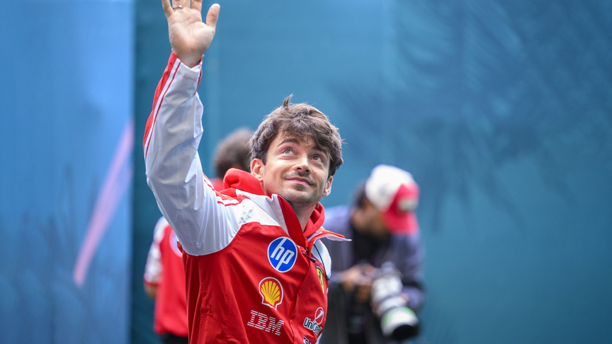 Driver Arrivals: Formula 1's racing drivers arrive for the Miami Grand Prix