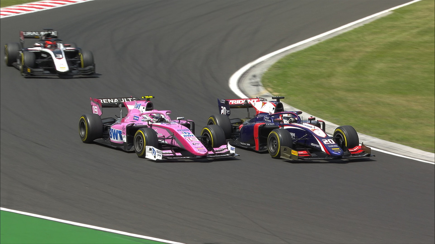 Top 5 Overtakes: F2 2019 Round 8 - Hungary