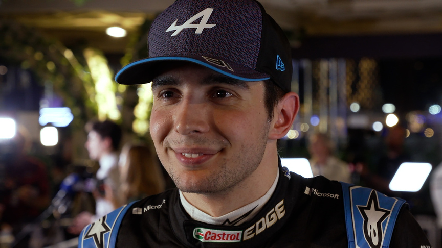 ‘I touched the wall twice on my last lap and I thought it was over’ reveals Ocon after P7 run in Jeddah qualifying