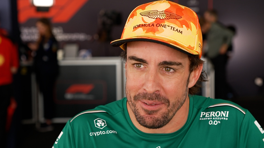 Alonso explains why he didn’t attack team mate Stroll in the final laps in Spain
