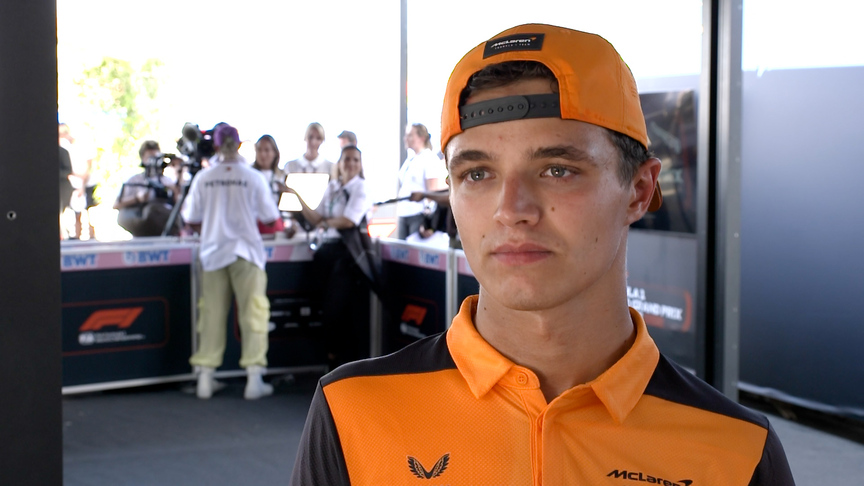 Lando Norris "expected" to finish behind rival Alonso in French GP