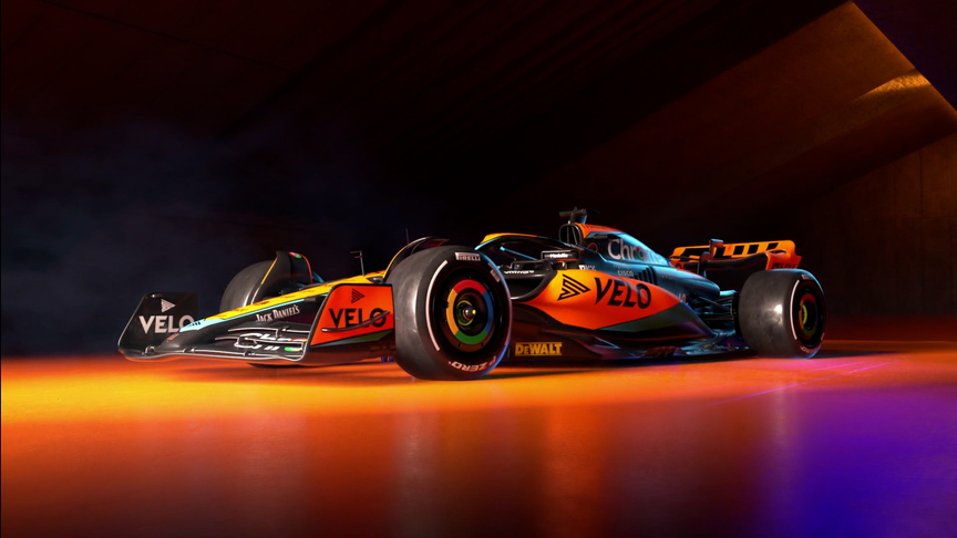 McLaren show off 2023 MCL60 F1 car with a new livery