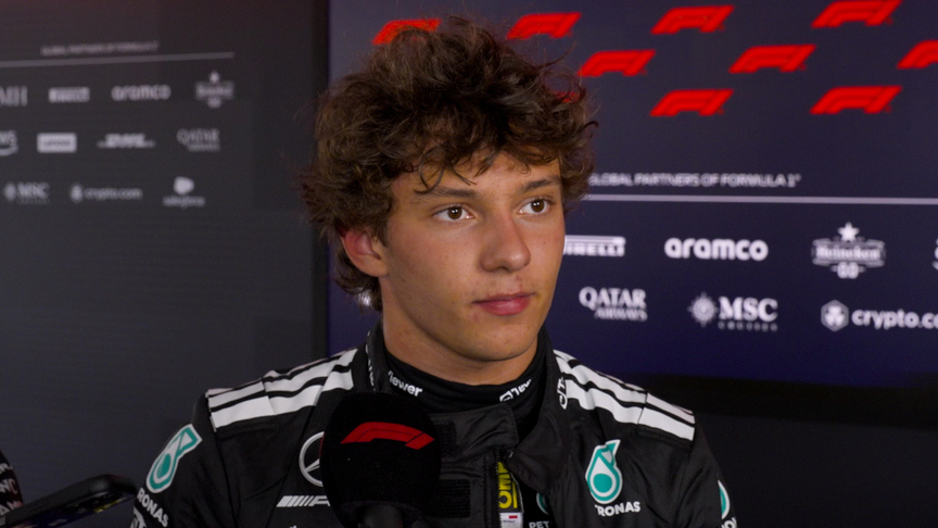 ‘I was pushing pretty hard’ – Antonelli explains how he ended up in the gravel in FP1