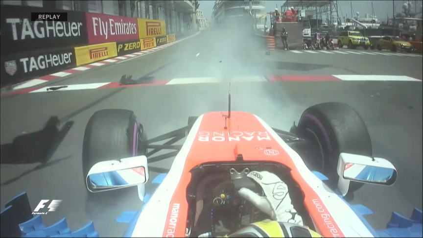 FP2: Haryanto wipes out at the chicane