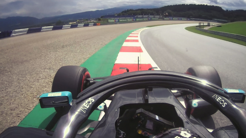 2020 Austrian Grand Prix FP2: Lewis Hamilton's fastest lap