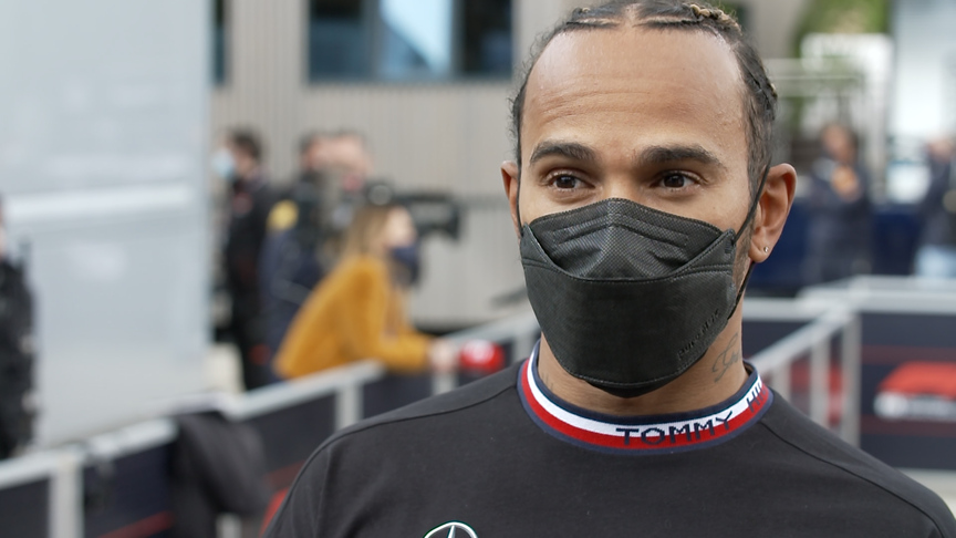 Lewis Hamilton: Emilia Romagna GP pole position is 'big shock'
